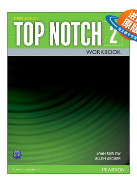 英文原版 Top Notch (3E) 2 Workbook 英文版 进口英语原版书籍