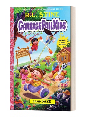 英文原版 Camp Daze Garbage Pail Kids Book 3 屠杀营 垃圾桶小子系列3 精装 英文版 进口英语原版书籍