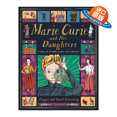 英文原版 Marie Curie and Her Daughters 居里夫人和她的女儿们 精装历史绘本 英文版 进口英语原版书籍