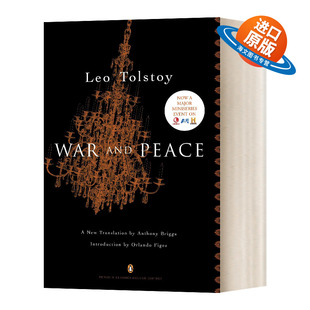 英文版 书籍 And 企鹅经典 豪华版 战争与和平 War Peace 进口英语原版 英文原版 毛边书 小说
