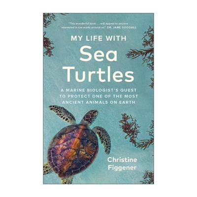 英文原版 My Life with Sea Turtles 我与海龟的生活 海洋生物学家Christine Figgener 环境保护 自然科学 精装 进口英语原版书籍