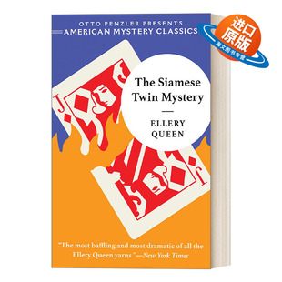 英文原版 The Siamese Twin Mystery 暹罗连体人之谜 美国经典推理小说 埃勒里奎因侦探系列 英文版 进口英语原版书籍