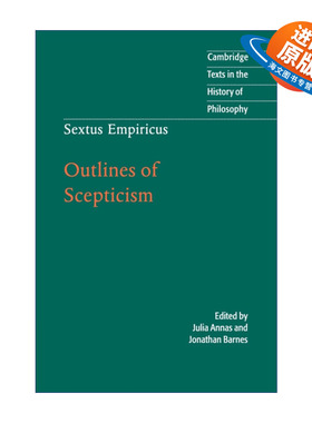 英文原版 Sextus Empiricus Outlines of Scepticism 塞克斯都·恩披里科 皮浪学说概要 剑桥哲学史文本系列 进口英语原版书籍