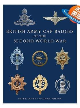 英文原版 British Army Cap Badges of the Second World War 二战英国军帽徽章 历史艺术图册 英文版 进口英语原版书籍