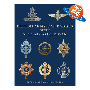 英文原版 British Army Cap Badges of the Second World War 二战英国军帽徽章 历史艺术图册 英文版 进口英语原版书籍