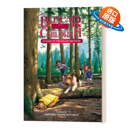 英文原版 The Boxcar Children Mysteries 失落的宝藏之谜 棚车少年132 The Boxcar Children Mysteries 英文版 进口英语原版书籍
