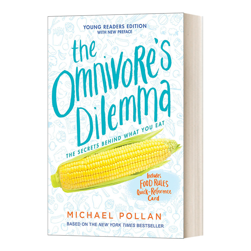 英文原版 The Omnivore's Dilemma 杂食者的两难 食物的自然史 青少版 英文版 进口英语原版书籍儿童外文书