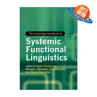 英文原版 The Cambridge Handbook of Systemic Functional Linguistics 剑桥系统功能语言学手册 英文版 进口英语原版书籍