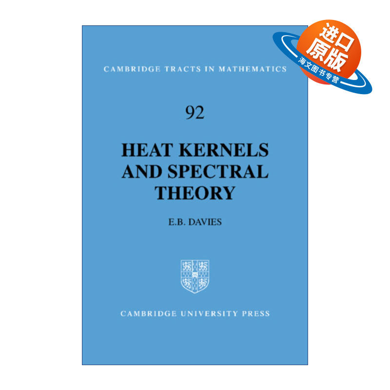 英文原版 Heat Kernels and Spectral Theory 热核和光谱理论 剑桥数学丛书系列 英文版 进口英语原版书籍