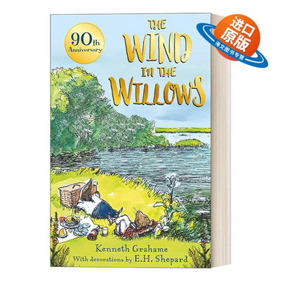 英文原版 The Wind in the Willows 90Th Anniversary Gift Ed 柳林风声90周年纪念版 英文版 进口英语原版书籍