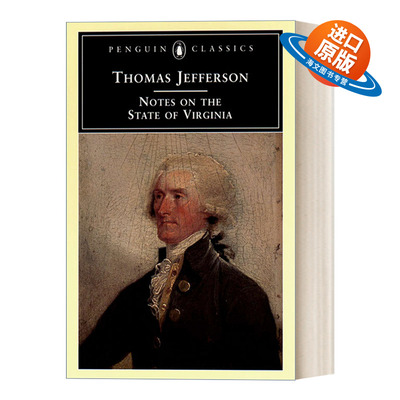 英文原版 Notes on the State of Virginia Penguin Classics 弗吉尼亚纪事 Thomas Jefferson托马斯·杰斐逊 企鹅经典 进口书籍