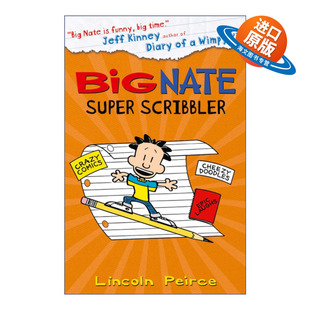英文原版 Big Nate Super Scribbler 我们班有个捣蛋王 大内特活动书5 英文版 进口英语原版书籍