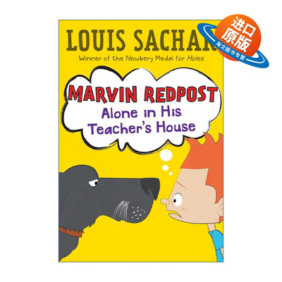 英文原版 Marvin Redpost 4 Alone in His Teacher's 麻烦精马文 英文版 进口英语原版书籍