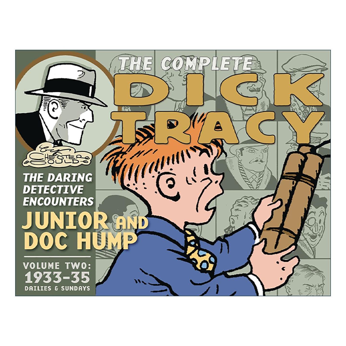 英文原版 The Complete Dick Tracy Vol.2 1933-1935 至尊神探完整集 卷二 狄克·屈莱西 同名电影原著漫画 Chester Gould 精装