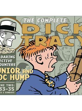 英文原版 The Complete Dick Tracy Vol.2 1933-1935 至尊神探完整集 卷二 狄克·屈莱西 同名电影原著漫画 Chester Gould 精装