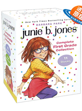 英文原版 Junie B. Jones Complete First Grade Collection 朱尼琼斯系列18-28册套装 英文版 进口英语原版书籍儿童外文书