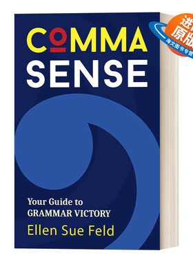 英文原版 Comma Sense Punctuation Workbook Elements of Style 逗号的意义 英语标点符号语法指南 Ellen Feld 进口英语原版书籍