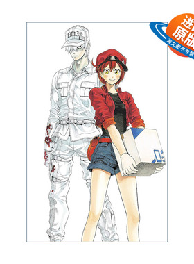 英文原版 Cells at Work! Complete Manga Box Set! 工作细胞 6卷完整集盒装套装 漫画 英文版 进口英语原版书籍