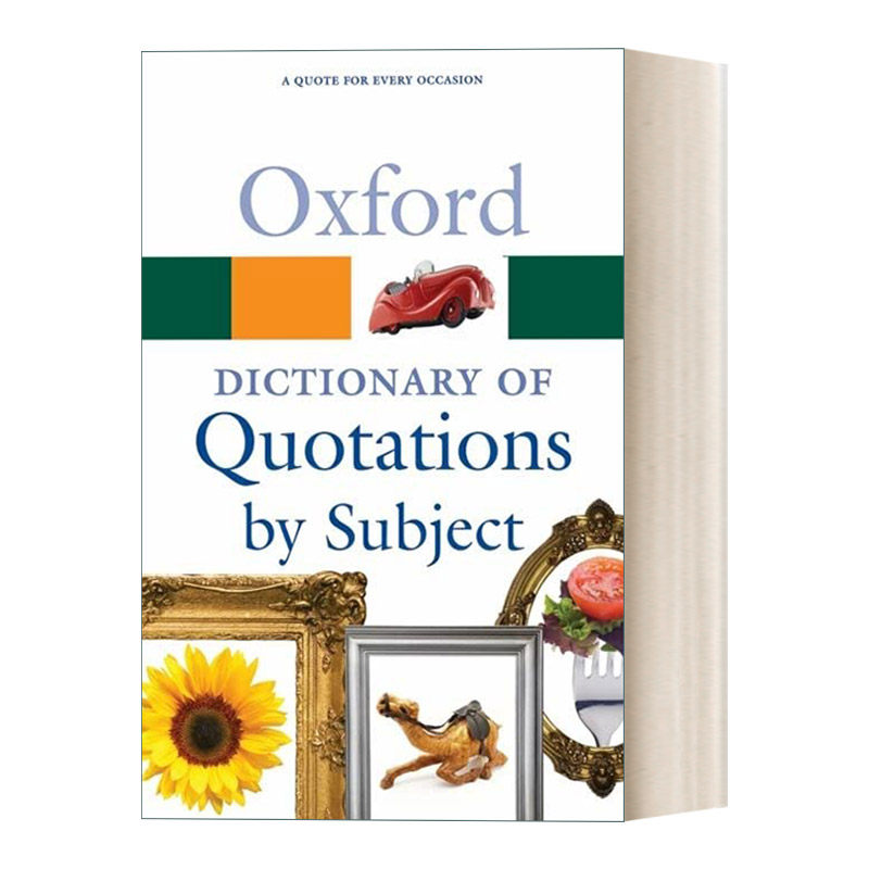 quotations by subject 牛津学科引语词典 英文版 进口英语原版书籍