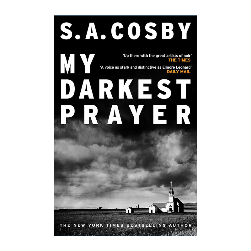 英文原版 My Darkest Prayer 我阴暗的祈祷惊 悚悬疑推理小说 S.A.寇斯比 英文版 进口英语原版书籍