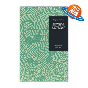 英文原版 Writing and Difference 写作与差异 Jacques Derrida雅克·德里达 英文版 进口英语原版书籍