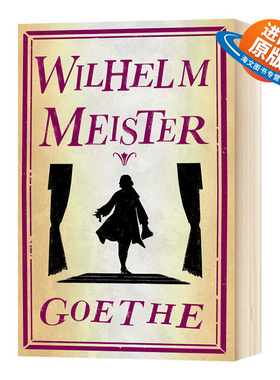 威廉迈斯特的学徒岁月 英文原版 Wilhelm Meister 歌德 Johann Wolfgang Goethe 英文版进口原版英语文学书籍