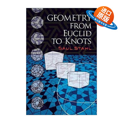 英文原版 Geometry from Euclid to Knots 几何学 从欧几里得到绳结 数学 Saul Stahl 英文版 进口英语原版书籍