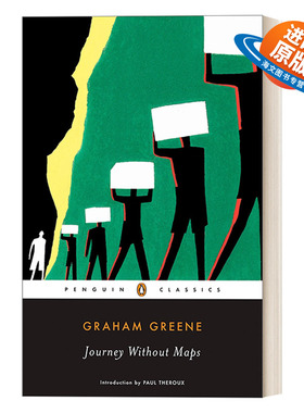 英文原版 Journey Without Maps Penguin Classics 没有地图的旅行 传记 Graham Greene 企鹅经典 英文版 进口英语原版书籍