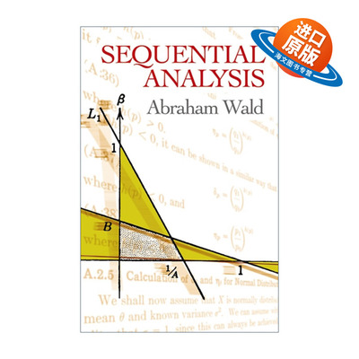 英文原版 Sequential Analysis 序贯分析 Abraham Wald亚伯拉罕·瓦尔德 英文版 进口英语原版书籍