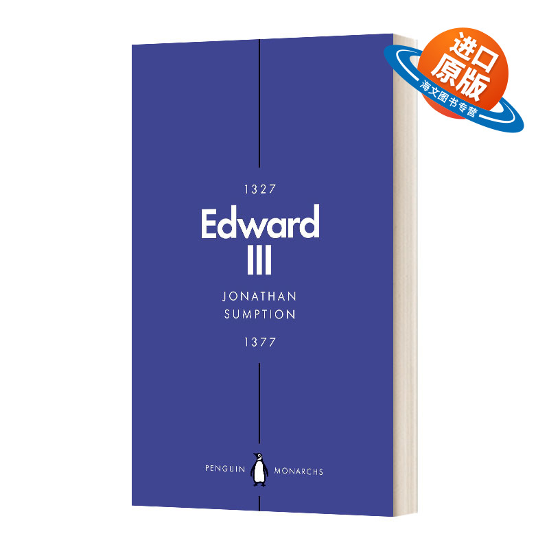 英文原版 Edward III Penguin Monarchs 英国君王史 爱德华三世 平装 英文版 进口英语原版书籍