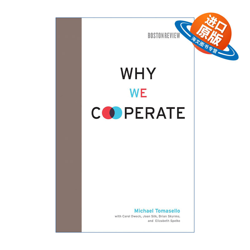 英文原版 Why We Cooperate 我们为什么要合作 先天与后天之争的新理论 心理学 Michael Tomasello 精装 英文版 进口英语原版书籍