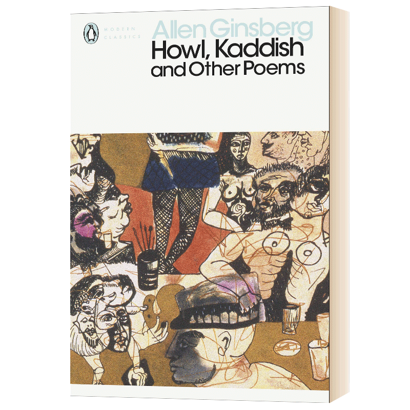 英文原版 howl  kaddish and other poems 嚎叫及其他诗歌集 金斯伯格