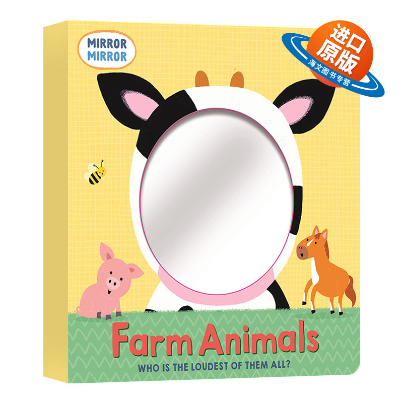 英文原版 Farm Animals 农场动物 儿童兴趣翻翻纸板书 英文版 进口英语原版书籍