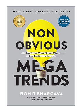 英文原版 Non Obvious Megatrends 暗流涌动 透过非显著趋势预测未来 罗希特·巴尔加瓦 英文版 进口英语原版书籍