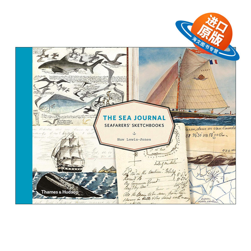 英文原版 The Sea Journal Seafarers' Sketchbooks 海洋日志 海员写生簿 绘画写生 精装 英文版 进口英语原版书籍