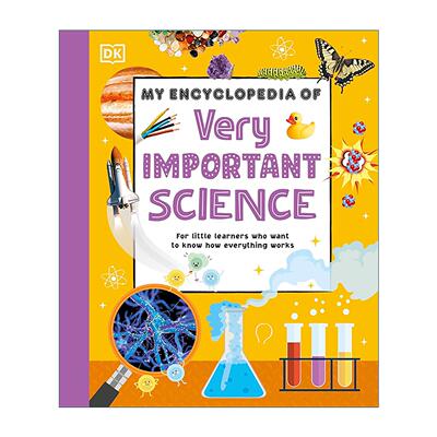 英文原版 My Encyclopedia of Very Important Science 那些重要的科学 DK儿童全彩图解科普百科精装 英文版 进口英语原版书籍