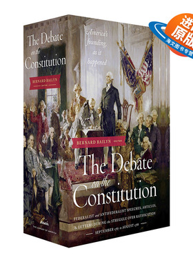英文原版 The Debate on the Constitution Boxset 关于宪法的辩论 套装 英文版 进口英语原版书籍