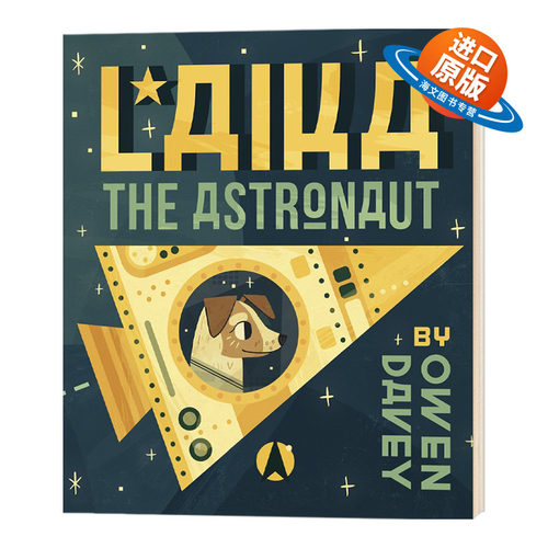 太空犬莱卡 英文原版绘本 Laika the Astronaut 航空历史 儿童英语故事书 英文版进口原版书籍 Owen Davey