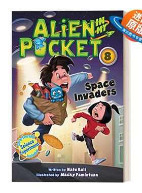 英文原版 Alien in My Pocket 8 Space Invaders 口袋里的外星人 英文版 进口英语原版书籍