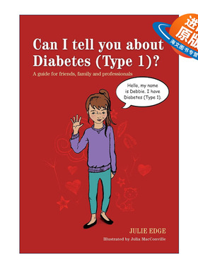 英文原版 Can I tell you about Diabetes Type 1 1型糖尿病 医学科普百科 英文版 进口英语原版书籍