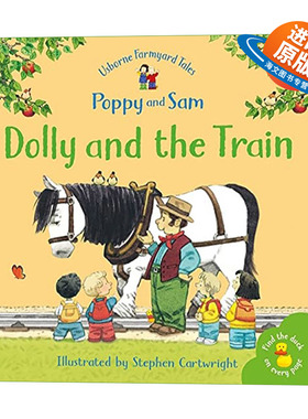 英文原版 Farmyard Tales Poppy and Sam Dolly and the Train 农场故事 多莉和火车 儿童启蒙故事书 英文版 进口英语原版书籍