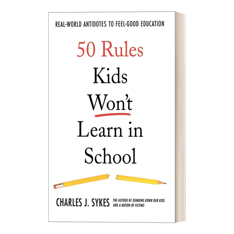 英文原版 50 Rules Kids Won't Learn in School为什么没人教过我面对现实的50条人生法则英文版进口英语原版书籍