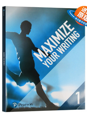优化你的英文写作水平1 英文原版教材 Maximize Your Writing 培生英语写作指导书 英文版 进口原版书籍