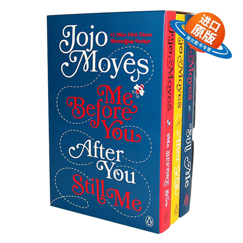 英文原版小说 Me Before You After You and Still Me 3Books Boxed Set 遇见你之前 遇见你之后 依然是我3本书的盒装 进口英语书