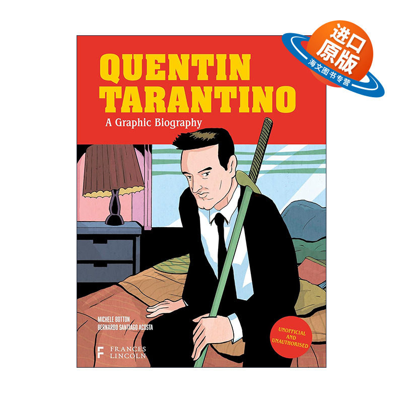英文原版 Quentin Tarantino A Graphic Biography 昆汀·塔伦蒂诺 精装图像小说 英文版 进口英语原版书籍
