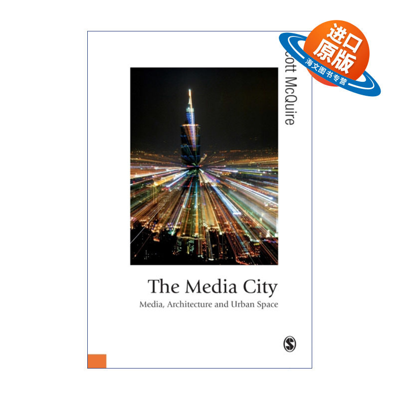 英文原版 The Media City 媒体城市 媒体、建筑与都市空间 斯科特&middot;麦奎尔 英文版 进口英语原版书籍