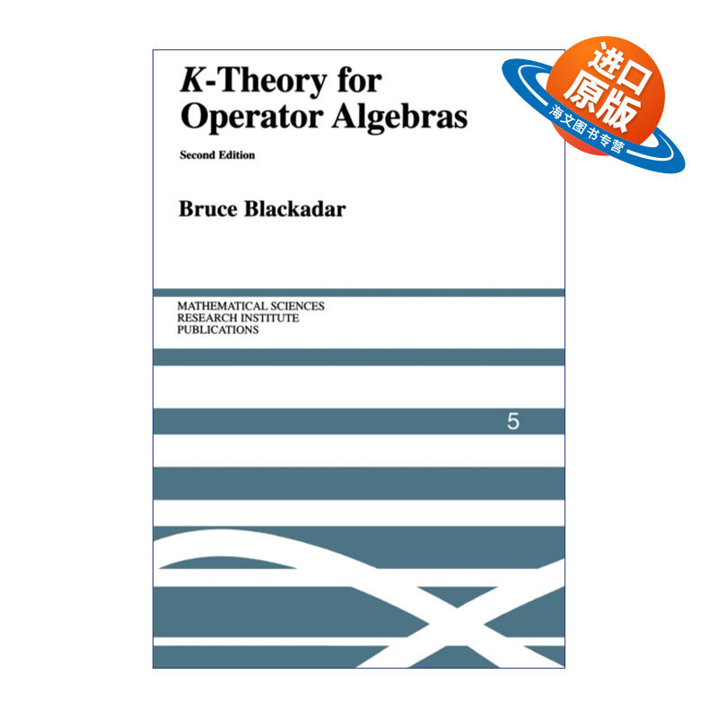 英文原版 K-Theory for Operator Algebras 算子代数的K理论  剑桥数理研究所刊物系列 英文版 进口英语原版书籍