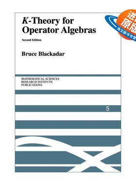 英文原版 K-Theory for Operator Algebras 算子代数的K理论  剑桥数理研究所刊物系列 英文版 进口英语原版书籍