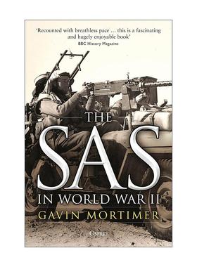 英文原版 The SAS in World War II 深入敌后 二战中的英国特种空勤团 Gavin Mortimer 英文版 进口英语原版书籍