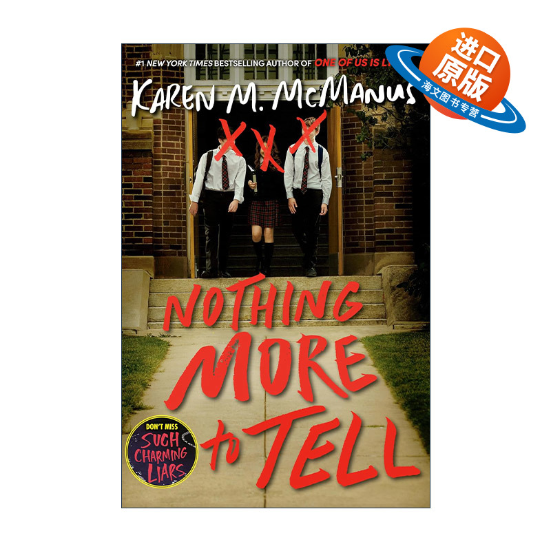 英文原版 Nothing More to Tell 没什么可说的 无可奉告 One of Us Is Lying作者Karen M. McManus 英文版 进口英语原版书籍
